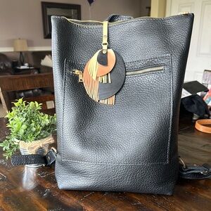 COPY - Portland leather goods laptop tote backpack